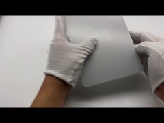 4MM 1220 X 2440MM ألومنيوم مضغوطة مفرشحة ورقة الحائط Acp لوحة HDPE مغلفة