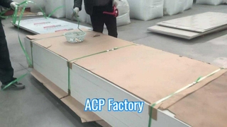 صفائح الألمنيوم المركبة المطلية بـ PE/PVDF المتينة للمشاريع المعمارية