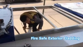 A2 الكسوة المقاومة للحريق 4 مم ACP