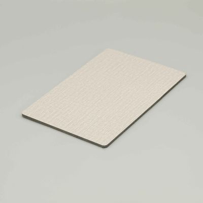 لوح ألومنيوم مركب PVDF ACM 6 مم للديكورات الداخلية والخارجية التجارية 1220 × 2440 مم سطح مضاد للبكتيريا