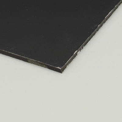 القهوة الداكنة الألومنيوم اللوحة المركبة للبناء وتزيين المباني 4MM 1.22 * 2.44m ACM ACP
