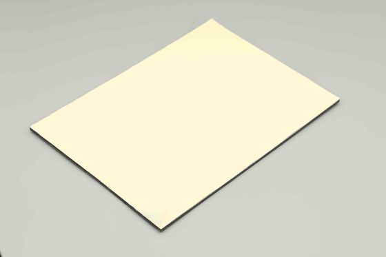 اللبن PE ألومنيوم اللوحة المركبة 2mm - 6mm سميكة الزخرفة