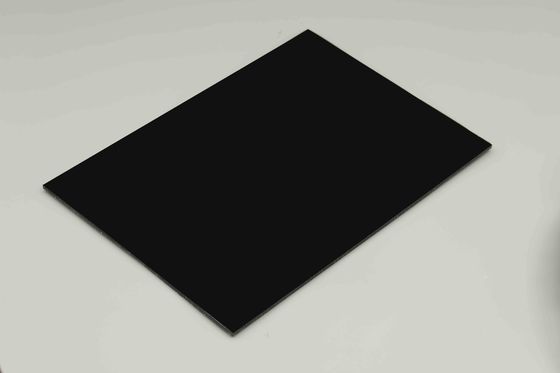 لوحة مركبة من الألومنيوم من نوع بي إي أسود متطابقة 0.06mm - 0.50mm لوحة مركبة من الألومنيوم الداخلية