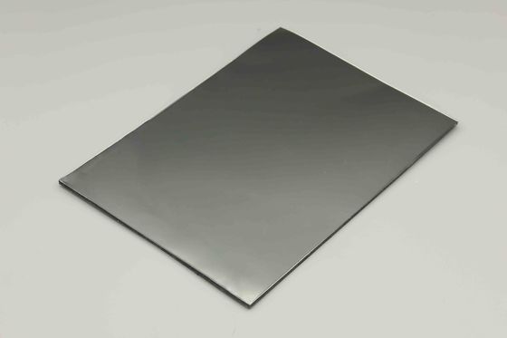 الرمادي ACP الألومنيوم Pvdf طلاء مخصص 48 X 96 بوصة ACP المرآة النهاية