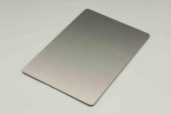 ألواح واجهة من الفولاذ المقاوم للصدأ 4MM 1.22 X 2.44 متر
