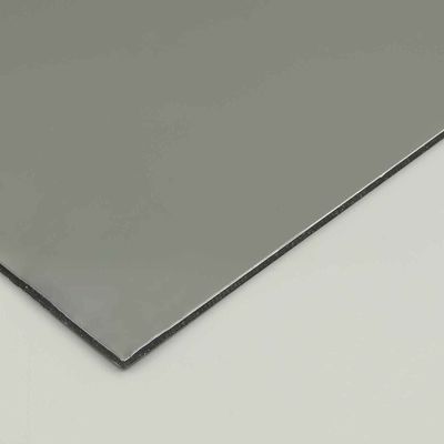 لوحة مركبة من الألومنيوم PE الرمادي 4MM 1.22 X 2.44m