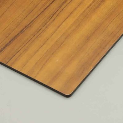 350mm إلى 5800mm خشب الحبوب الألومنيوم اللوحة المركبة الألومنيوم اللوحة المركبة