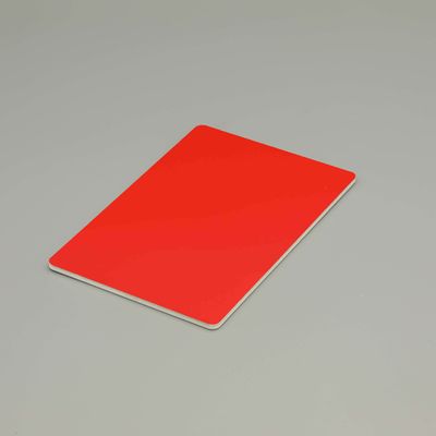 4 X 8ft النار الحمراء تقييم أوراق Acp Acp ألواح الحائط Acp سقف أوراق Acp مكافحة التآكل
