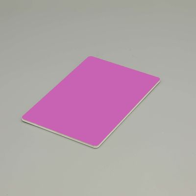 1220 X 2440MM Rose Madder Acm مادة مركبة مقاومة للماء 6mm Acp ورقة