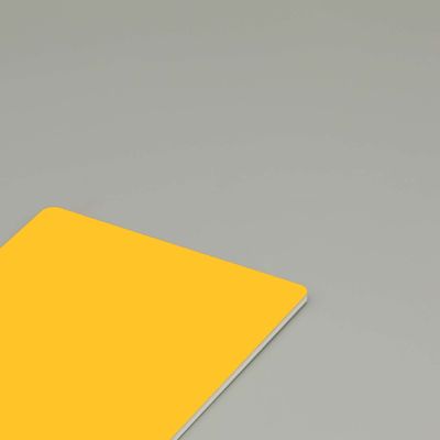 ألواح ACP 4MM لتكسية الجدران الخارجية، سقف حاجز، لوحة وصول مقاومة للحريق