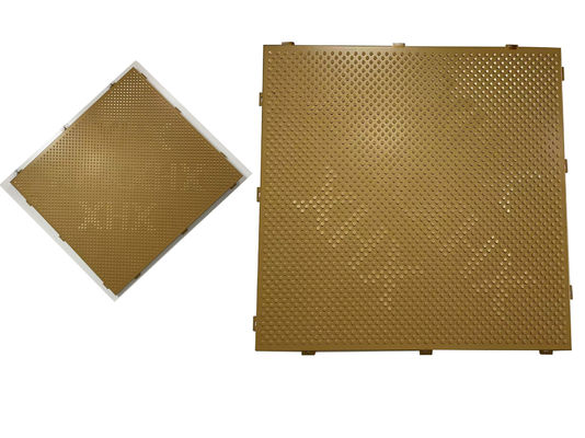 تصميم لوحة التربة من الألومنيوم شكل جماليات الضوء 2.00MM جدار التغطية واجهة PE الطلاء طويل الأجل للزخرفة الجدارية لبناء الجدران الخارجية